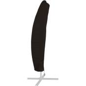 Housse 218cm pour parasol déporté - black