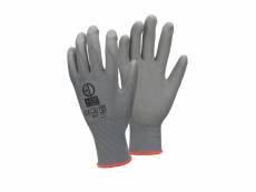 Ecd germany 36 paires de gants de travail en pu - taille