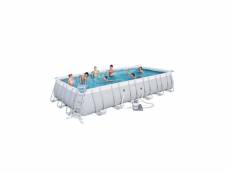 Kit piscine rectangulaire power steel frame - 732 x