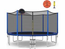 Costway trampoline d’extérieur diamètre 377 cm