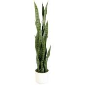Exelgreen - Plante artificielle - Sanseviera 89cm