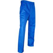 LMA - Pantalon clou en coton sergé bleu bugatti T54