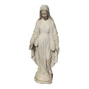 Statue classique en pierre reconstituée Vierge Immaculé