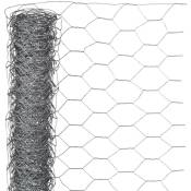 Nature Grillage métallique hexagonal 0,5 x 10 m 25