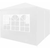 Vidaxl - Tente de réception 3 x 3 m Blanc