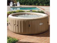 Spa gonflable hydromassage rond 196x71 bubble intex