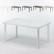 Table en Polyrotin rectangulaire 150x90 pour Jardin