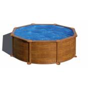 Piscine hors-sol Galapagos ronde 350x120 cm Kit piscine