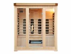 Cabine sauna luxe infrarouge 4-5 places