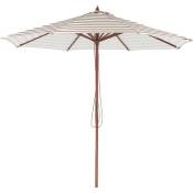 Beliani - Parasol de Jardin ou de Terrasse à Rayures