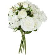 Bouquet 18 fleurs artificielles H50cm Atmosphera créateur