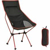 Vidaxl - Chaise de camping pliable pvc et aluminium