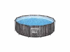 Hilo - piscine hors sol ronde 3,66 x 1 m