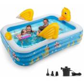 Piscine Gonflable Familiale, Piscine Gonflable Rectangulaire
