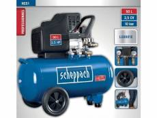 Scheppach - compresseur lubrifié 50l 10bar 2,5cv -