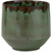 Cache pot aline ceramique vert extra large h. 31cm