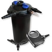 Sunsun - Kit filtration bassin à pression 30000l 18W