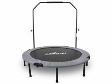 Mini trampoline fitness jump4fun pliable double-bar