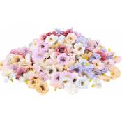 Aiducho - Fleurs Artificielles 100 Pièces Fleur Artificiel