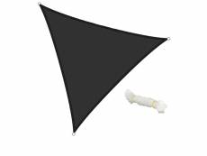 Voile d'ombrage protection uv solaire toile triangle