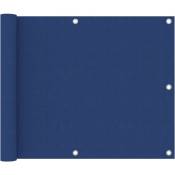 Écran de balcon Bleu 75x300 cm Tissu Oxford vidaXL