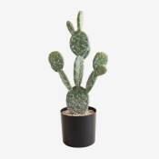 Cactus Opuntia Artificiel 45 cm Sklum 45 cm - ↑45