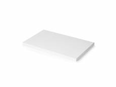Emuca plateaux de table, 900x500, peint en blanc, bois,