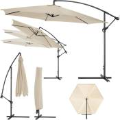 Parasol 350 cm avec housse de protection - parasol