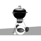 Weber - Barbecue Master-Touch gbs 57 cm Noir + Plancha