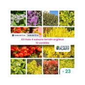 Kit Haie 4 saisons terrain Argileux – 10 variétés