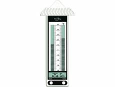 Thermomètre électronique intérieur mini/maxi blanc