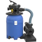 Filtre à sable 180W 14L Cuve de filtration Pompe auto-amorçante