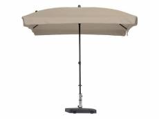 Madison parasol patmos luxe 210 x 140 cm écru pac1p016