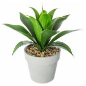 Plante artificielle Aloe Vera décoratif 35cm Silumen