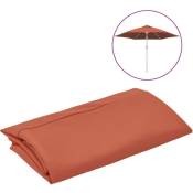 Tissu de remplacement de parasol d'extérieur/Toile