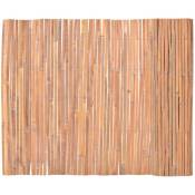 Vidaxl - Clôture en bambou 100 x 400 cm Marron