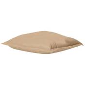 Wellhome - Coussin Pouf 70x70 - Mink