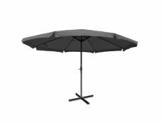 Parasol meran pro, parasol pour marché avec volants