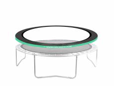 Coussin de protection vert pour greaden trampoline