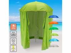 Parasol de plage léger visser tente protection uv