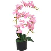 Vidaxl - Plante artificielle avec pot Orchidée 65