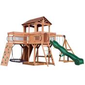 Backyard Discovery Sterling Point Swing Set, Aire de