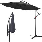 Parasol parasol jardin, parasol deporté, parasol de