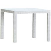 Salone - keter table MELODY94 CM.94X94X74H blanc