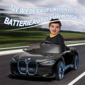Voiture électrique 12V pour enfants, BMW I4, avec