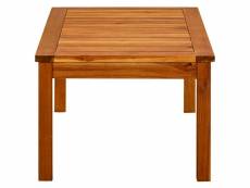 Vidaxl table basse de jardin 90x50x36 cm bois solide