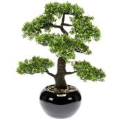 Emerald - Mini bonsaï Ficus artificiel Vert 47 cm