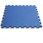 Bâches de sol de piscine 8 pcs 50 x 50 cm Bleu Intex