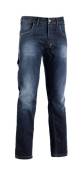 Diadora - jeans denim stretch 5 poches bleu stone -
