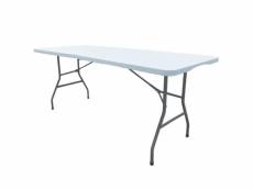 Table pliante rectangulaire 180x74x74cm werkapro